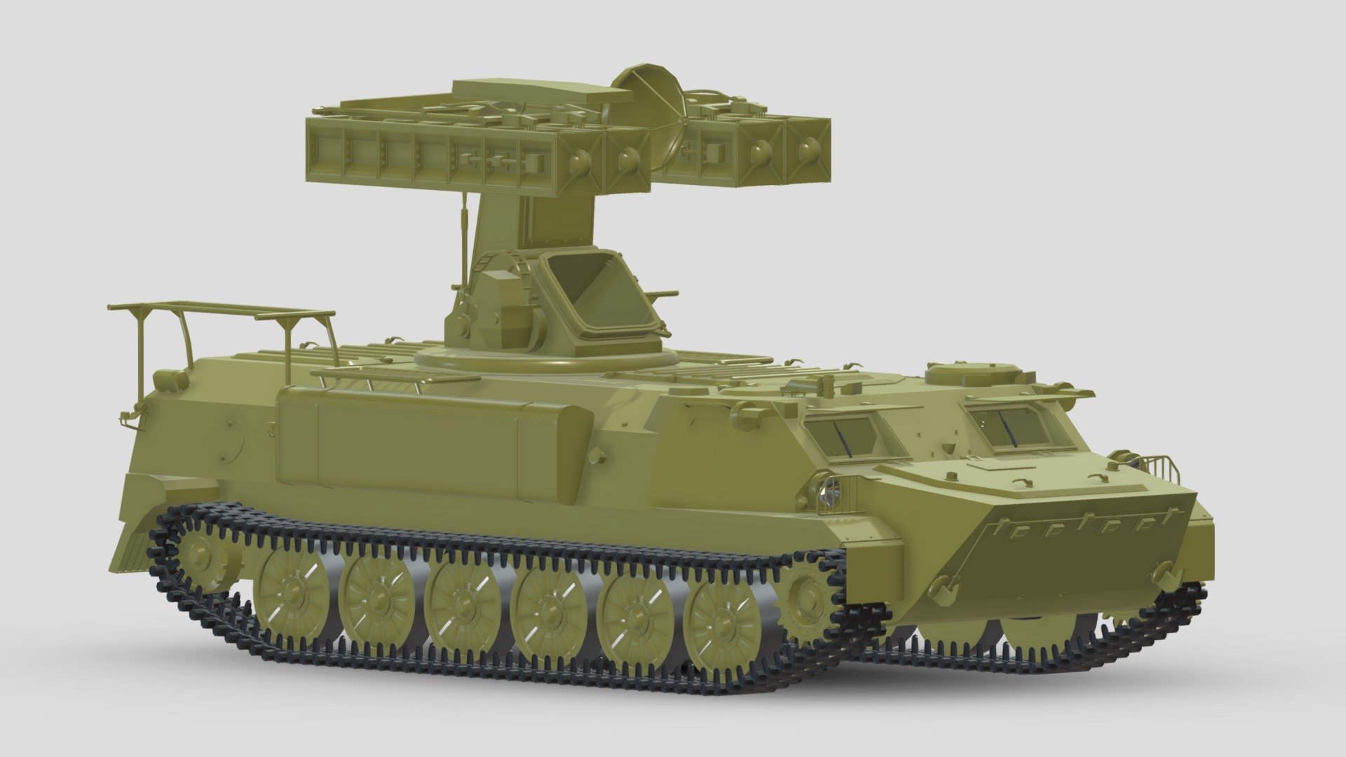 9K35 Strela-10 ( SA-13 Gopher ) 3d model