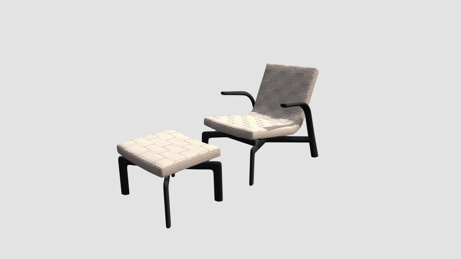 armchair 3d model