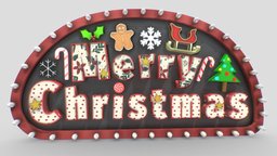 Merry Christmas Sign