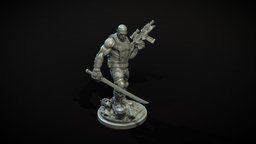 SHADOWRUN: "Sledge" Limited Edition Statue