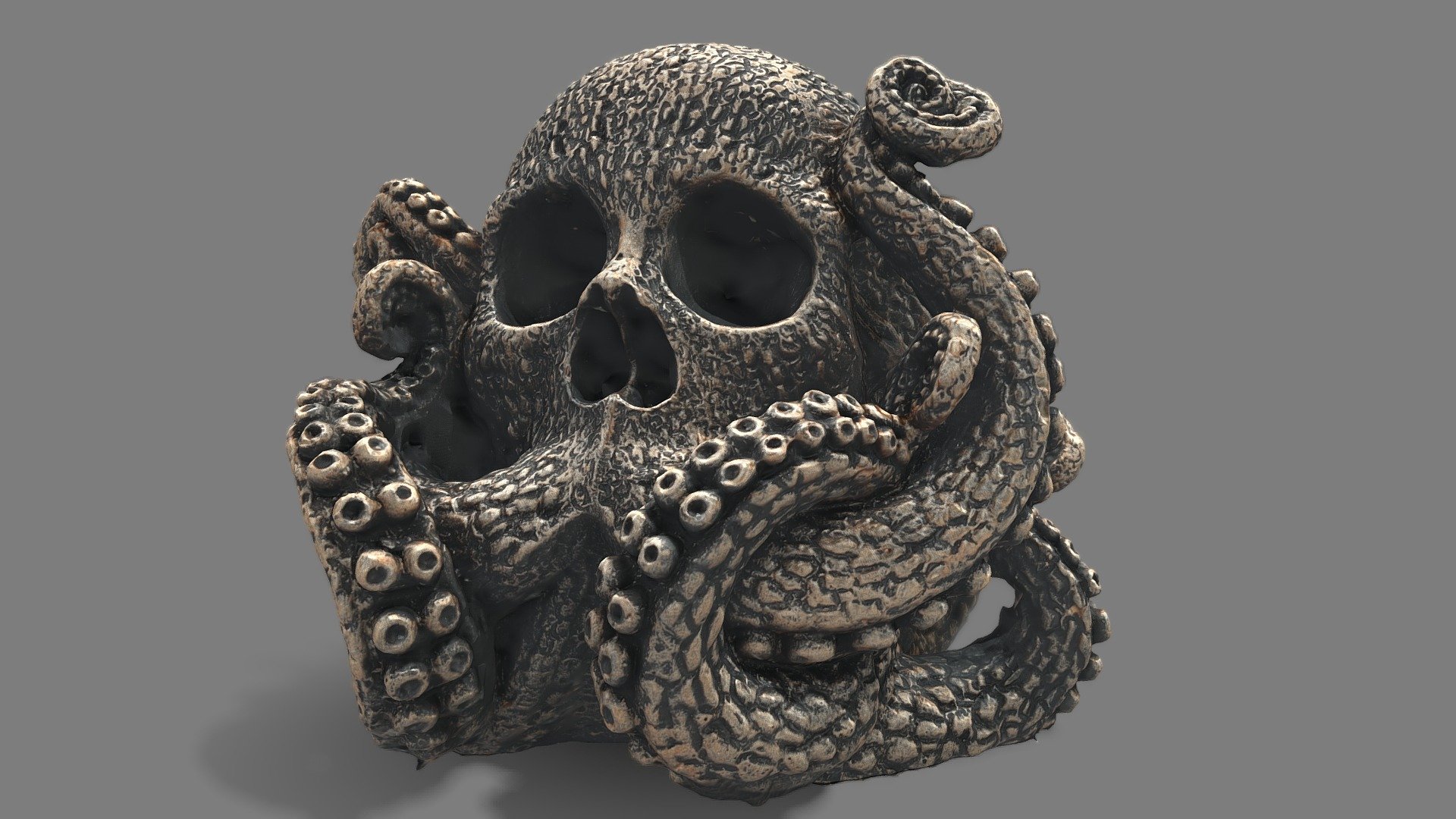 Cthulhu Skull 3d model