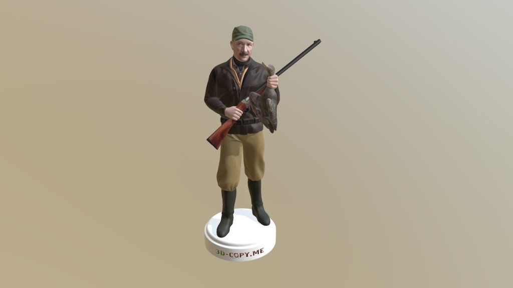 244 hunter 3d model