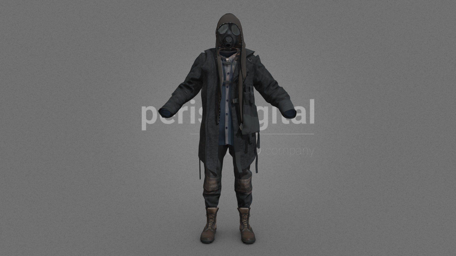 Wasteland Series 3d model