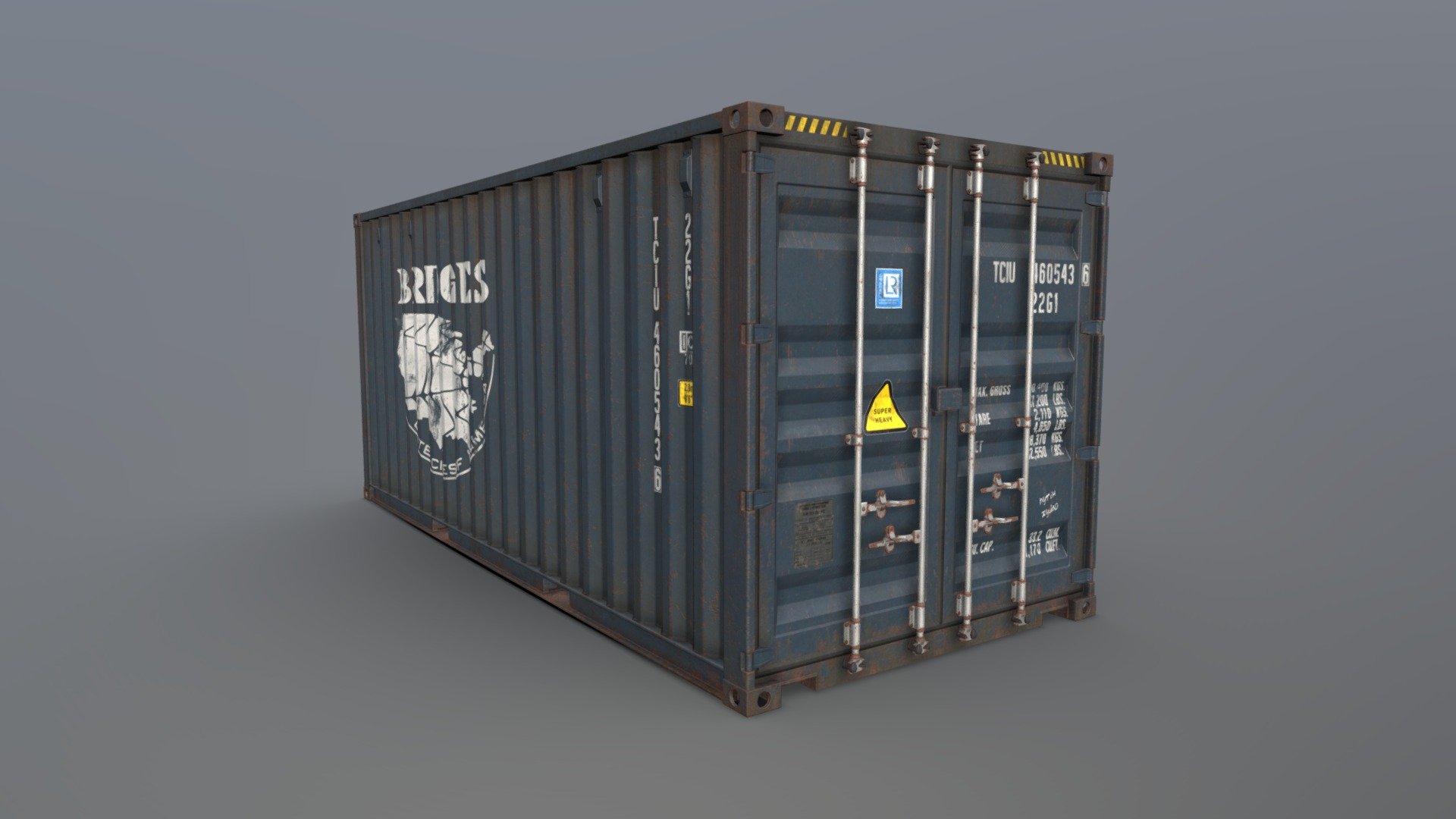 Shipping Container 3d model