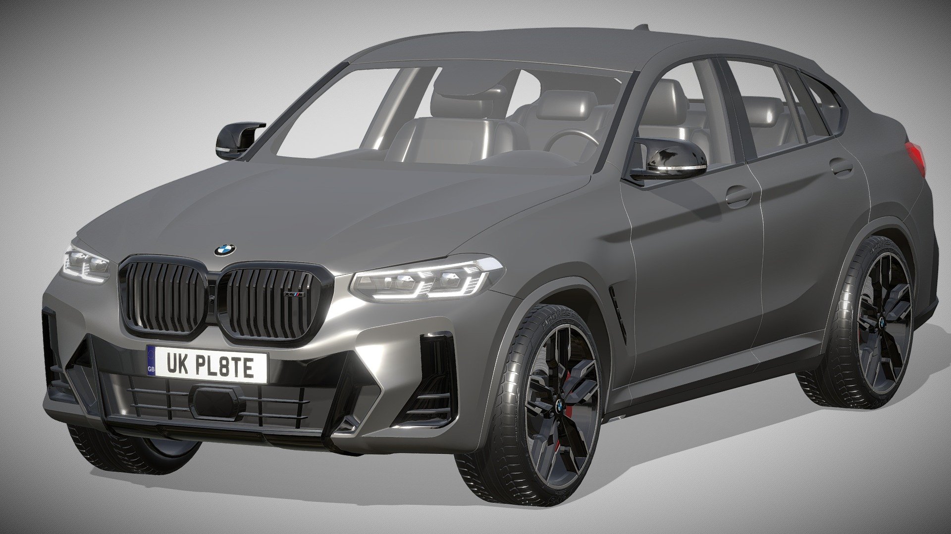 BMW X4 M40i 2022 3d model