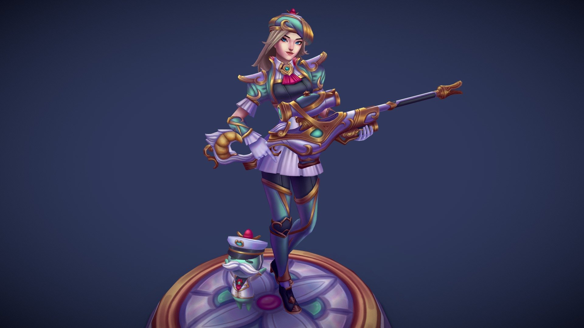 Cafe Cuties Caitlyn 3d model