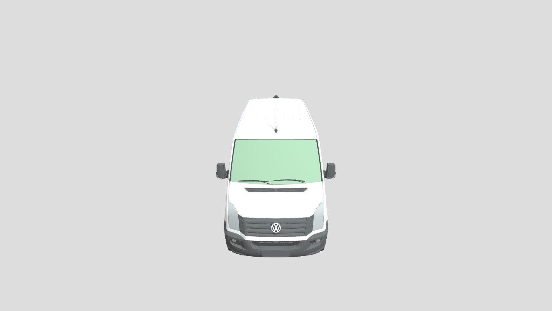 Volkswagen Crafter Van L2H1 2016 3d model