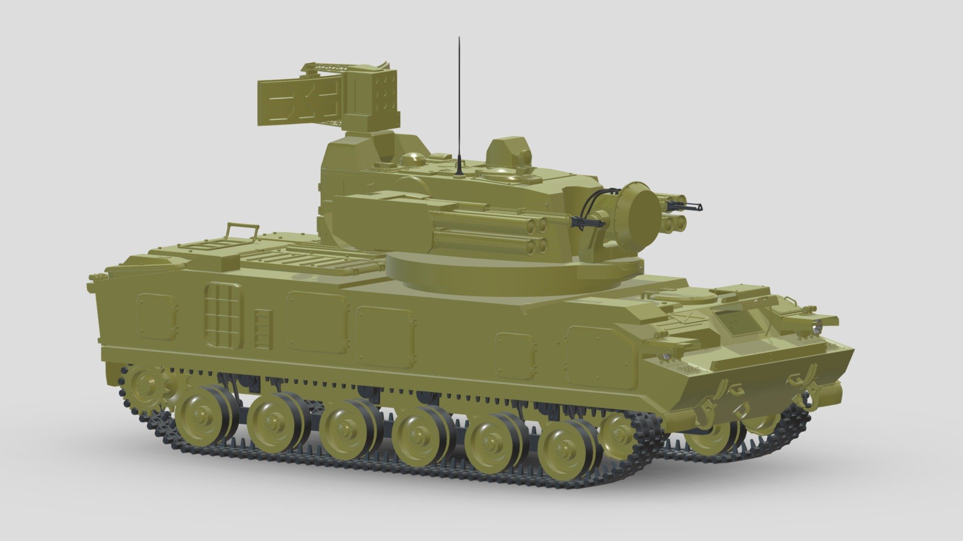 2K22 Tunguska ( SA-19 Grison ) 3d model