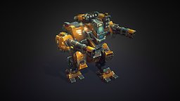 Mech Constructor: Assault Mech (Animated)