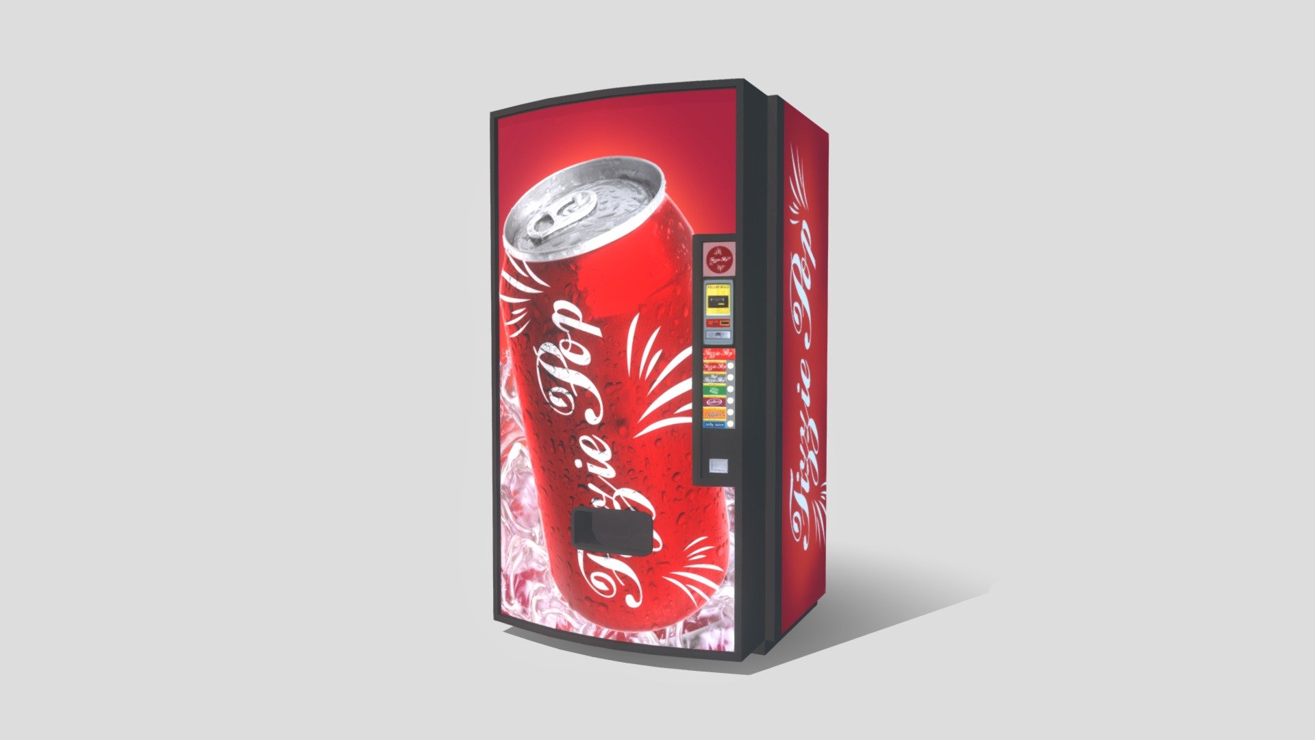 Soda Machine 3d model