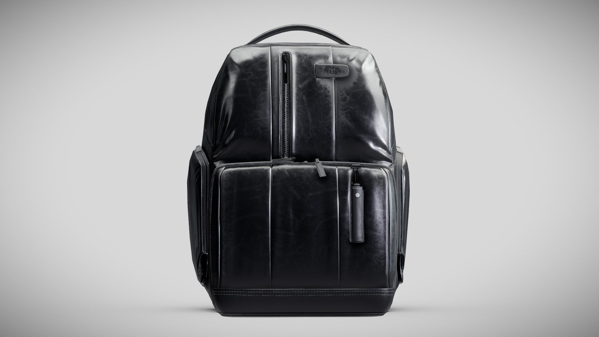 Backpack_Leather 3d model