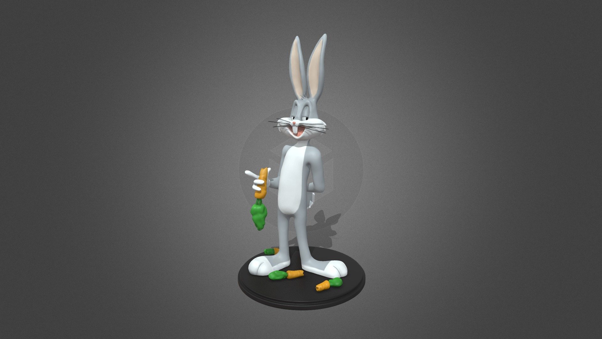 Bugs Bunny model for printing 3d model