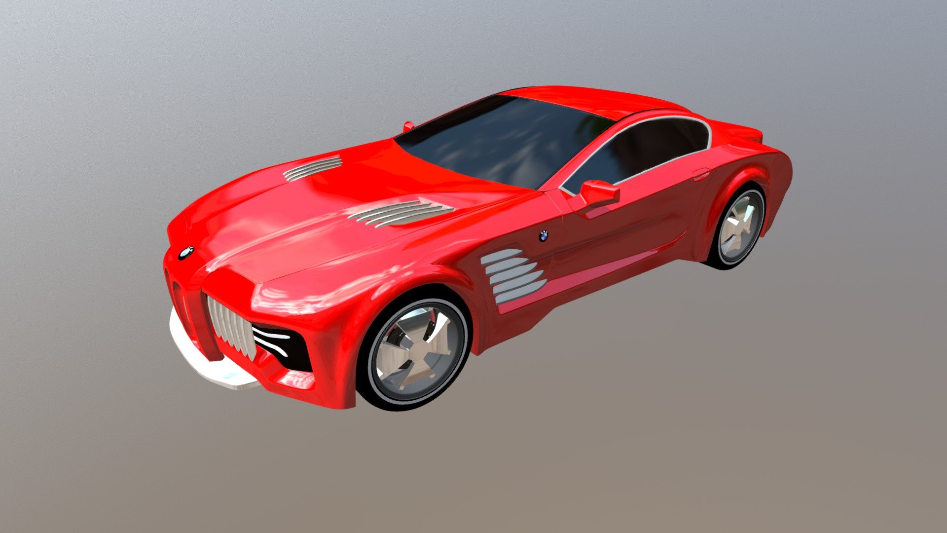 BMW concept car 3d model