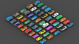 Low- Poly Cars Pack 1