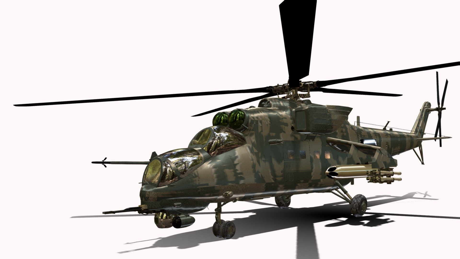 Mi-24 3d model