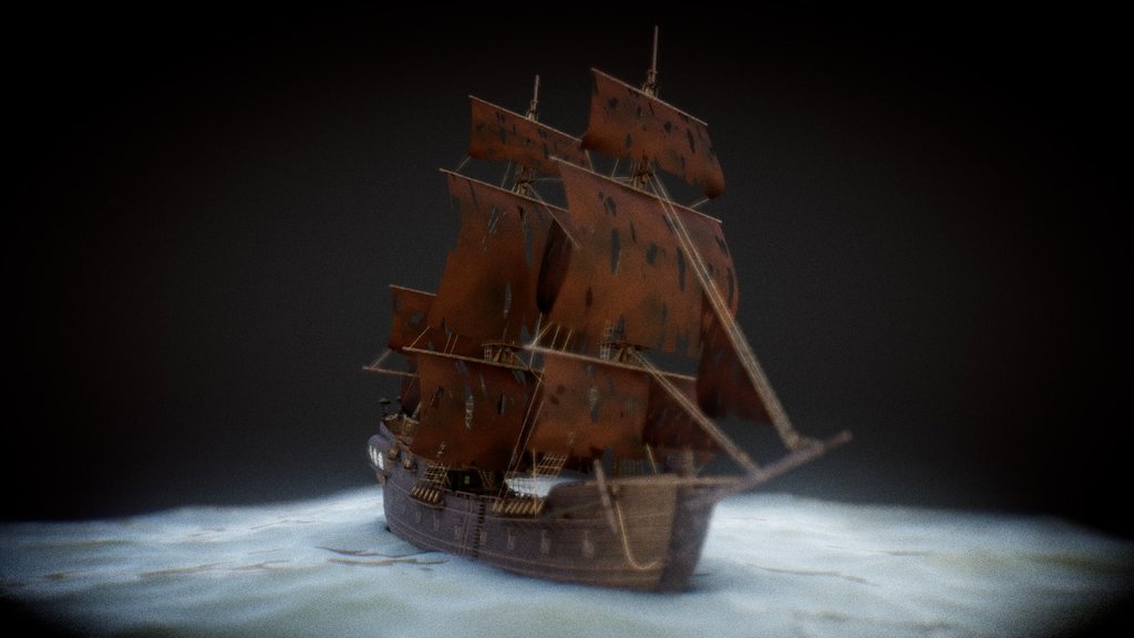 The Black Pearl 3d model