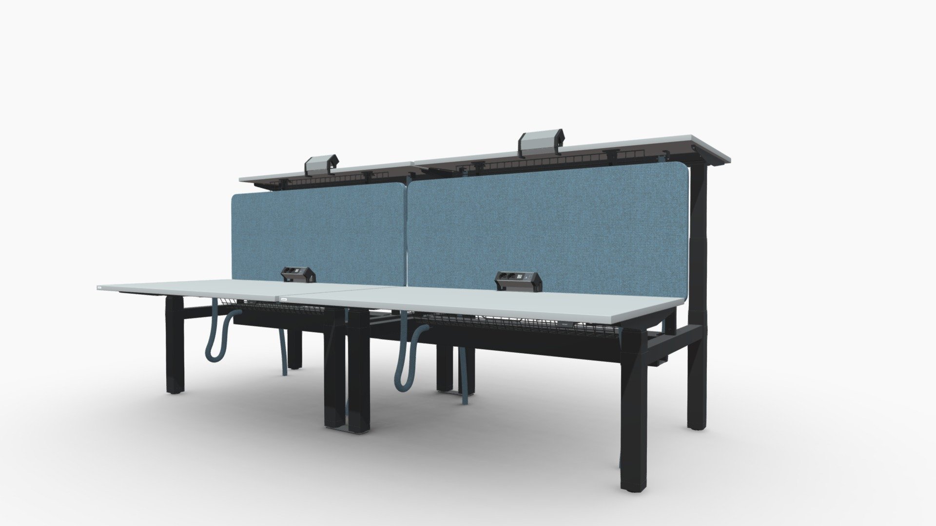 eMODEL 2.0 WORKBENCH (W1400 D2X800 FD) A.1 model 3d model