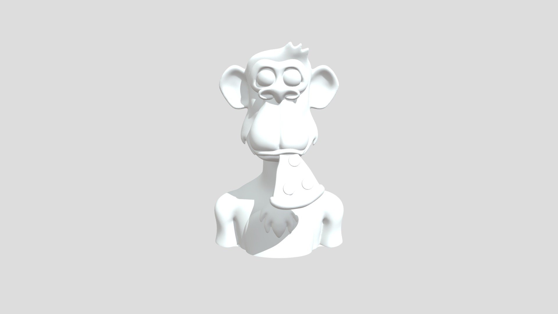 Bored Ape Bust 077 3d model