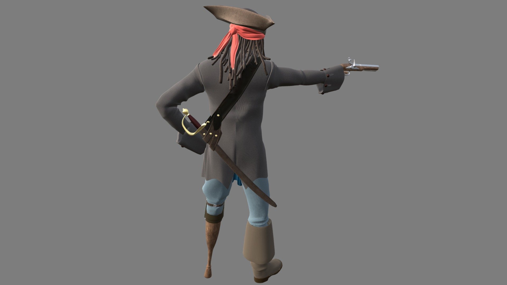 Pirate 3d model