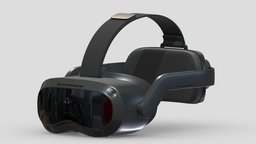 HTC Vive Focus 3 Headset PBR Realistic