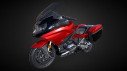 Sport touring motorcycle HighPoly 3DModel