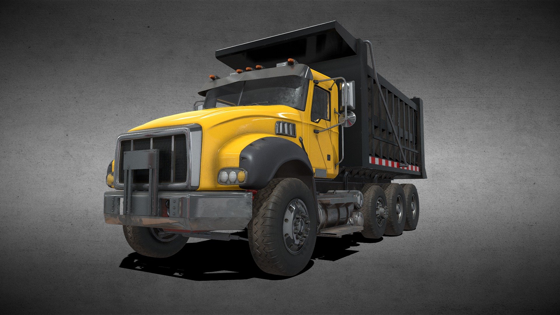 Dump Truck 3d model