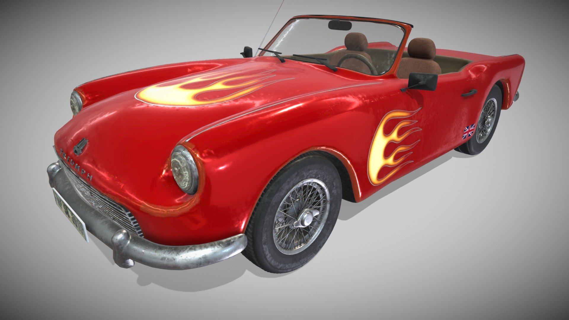 Triumph 3d model