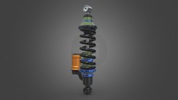 Racing shock absorber