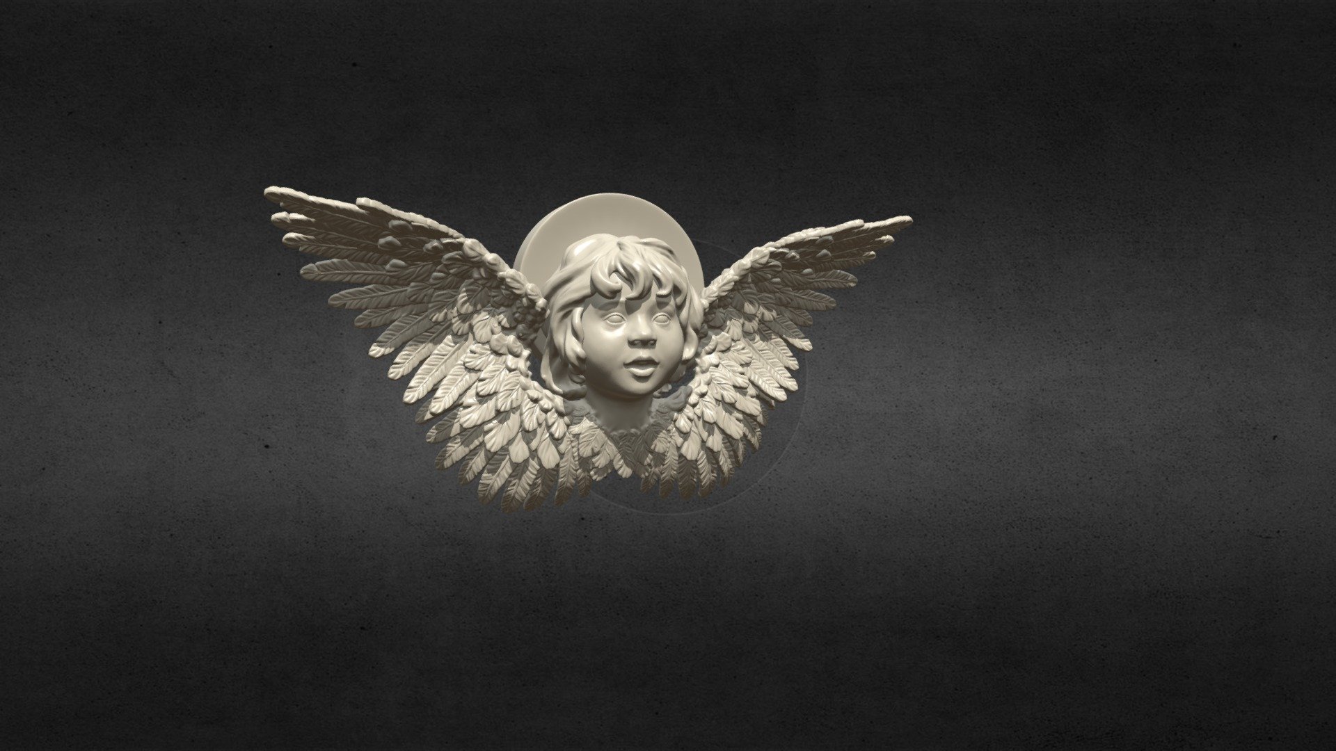 Cherub Angel 3d model