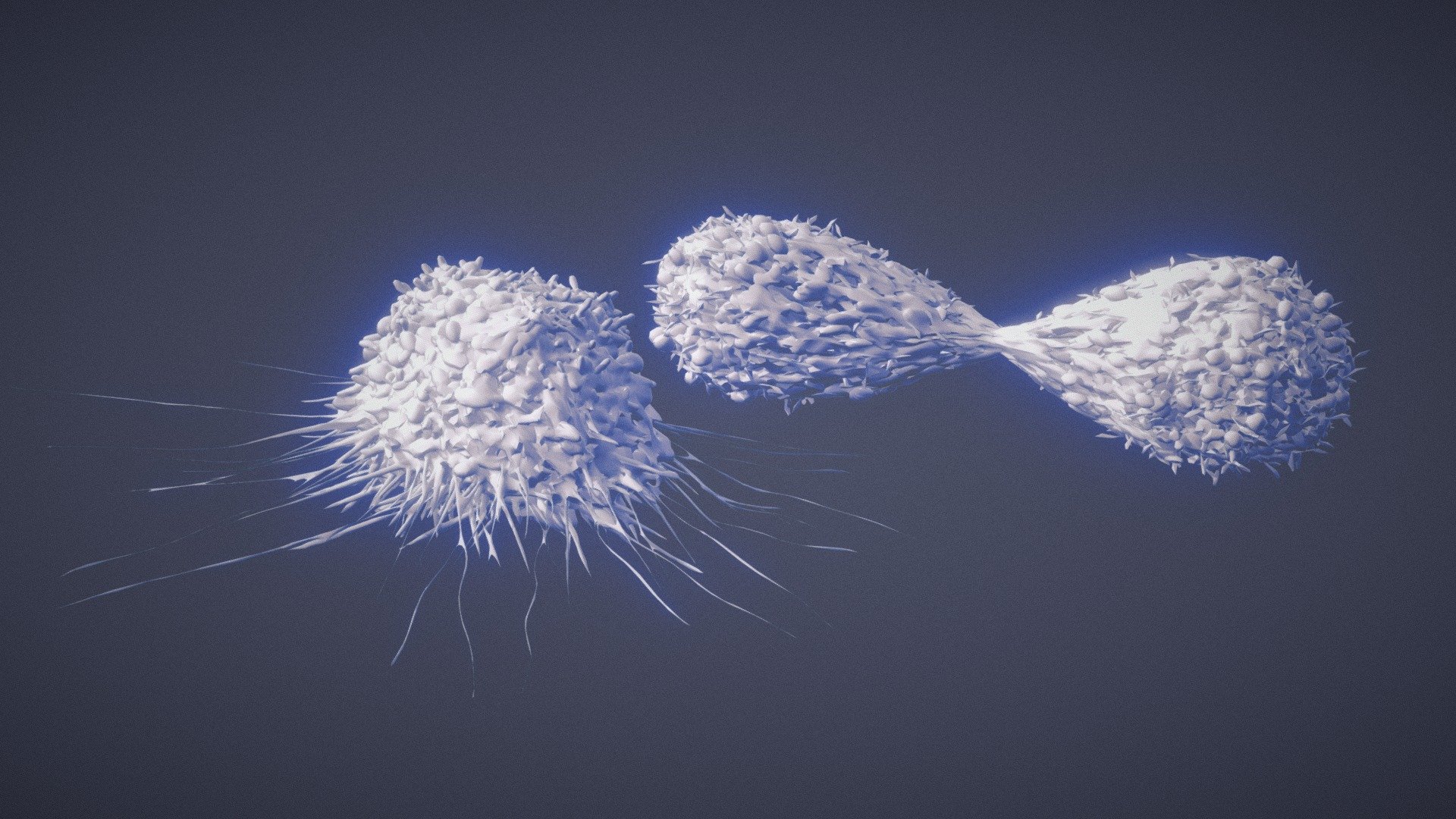 Cancer Cells 3d model