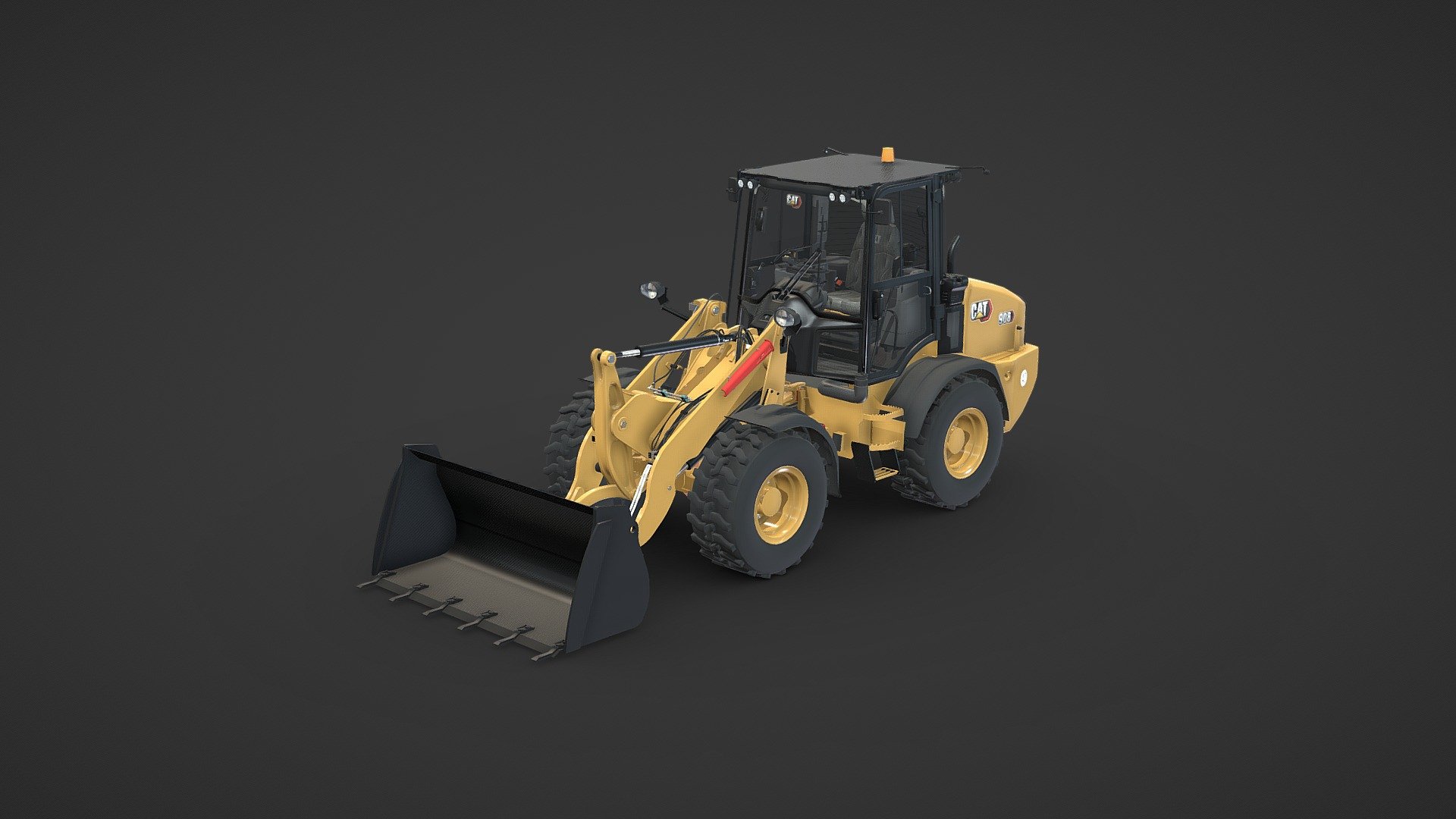 Cat908 3d model