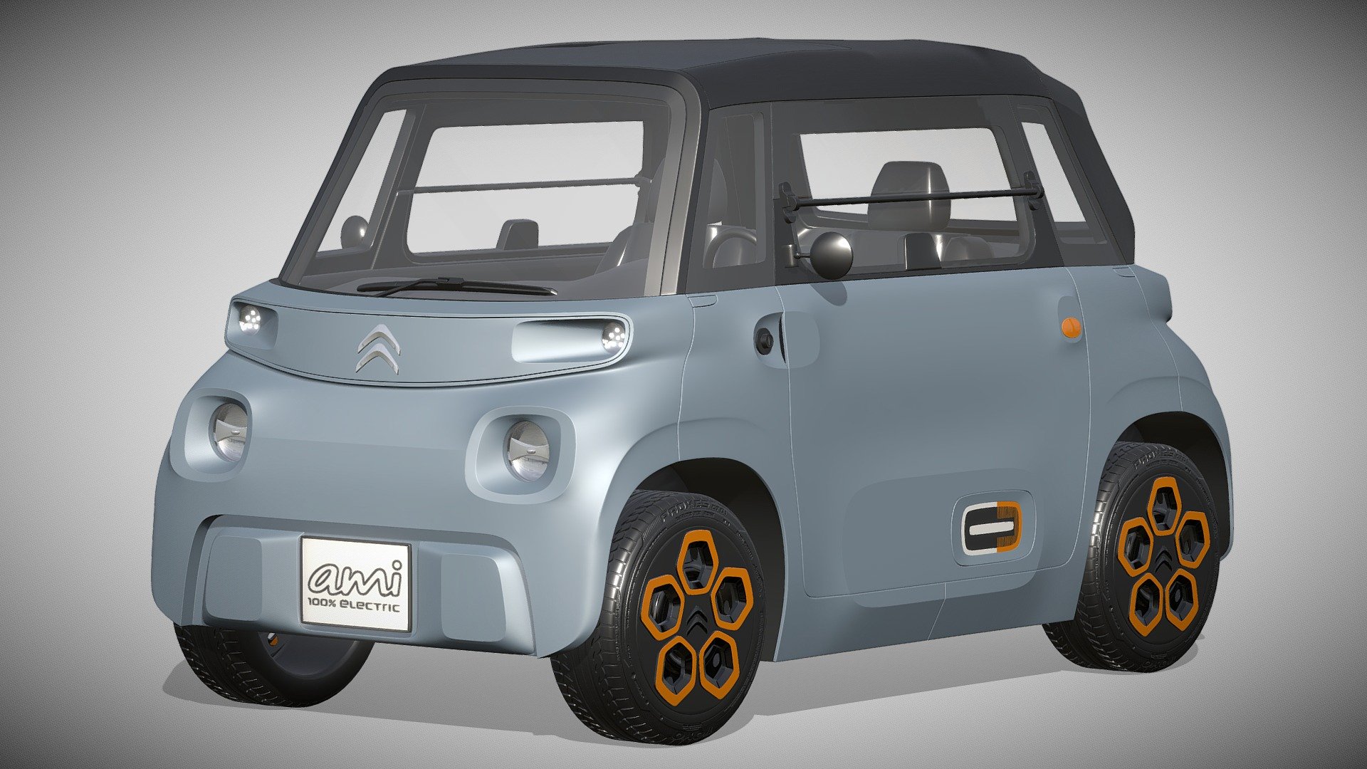 Citroen Ami 3d model