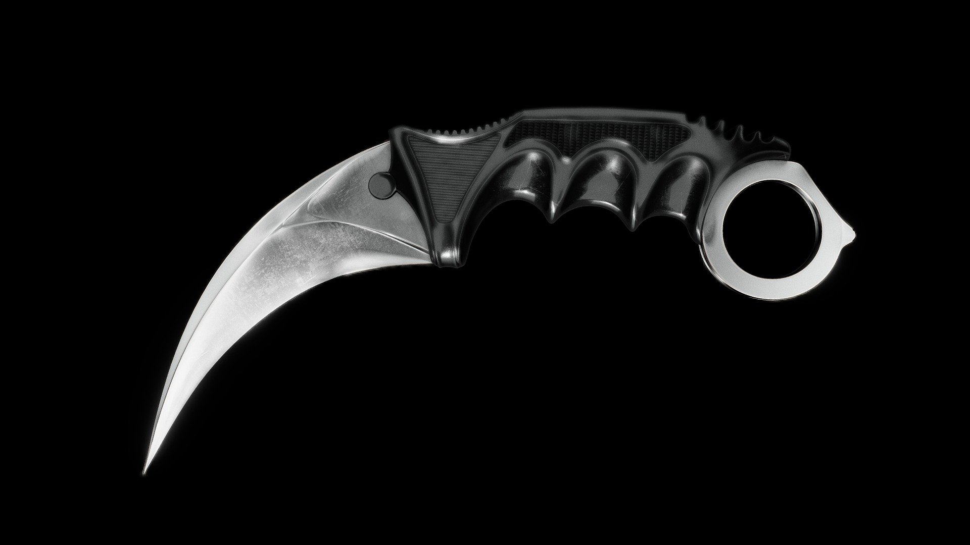 Kerambit (Karambit) CS:GO 3d model