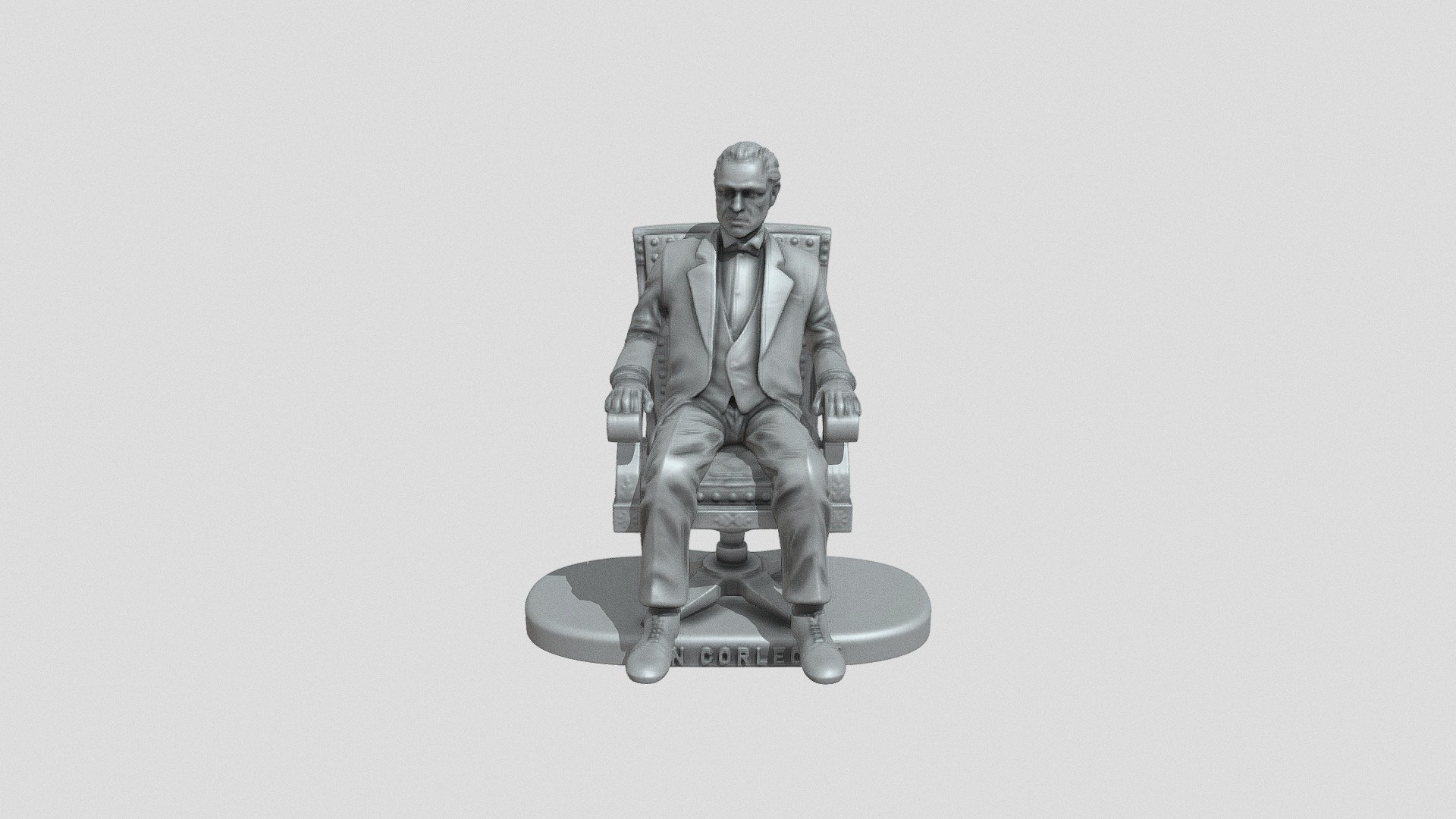 #051 Don Corleone 3d model