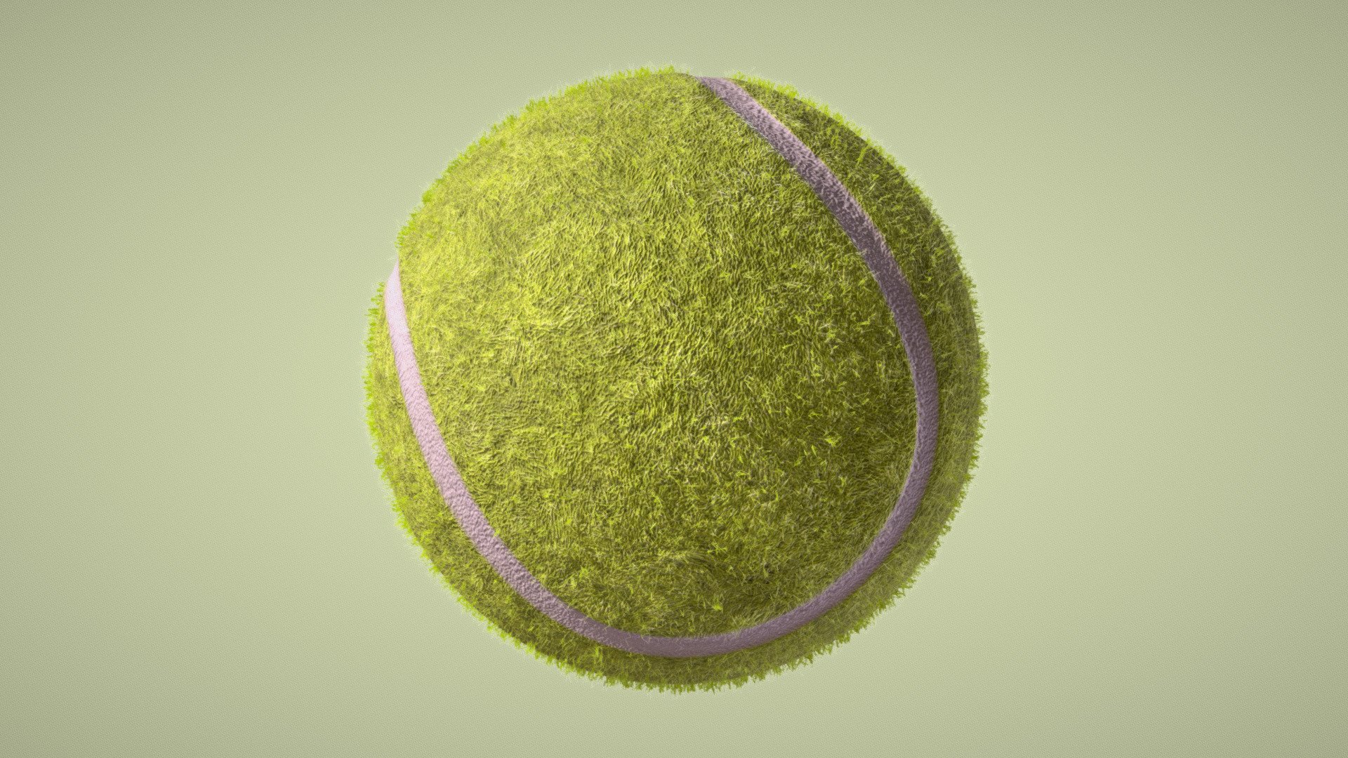 Tennis Ball 3d model