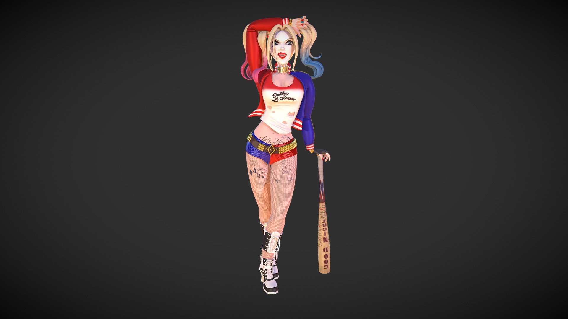 Harley Quinn 3d model