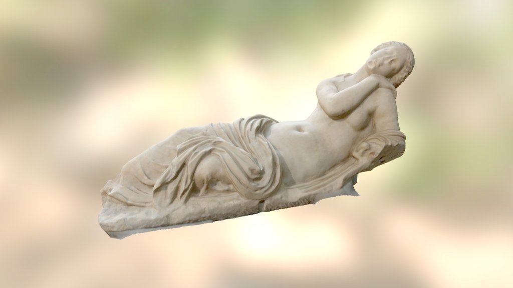 Sleeping Water Nymph 3d model