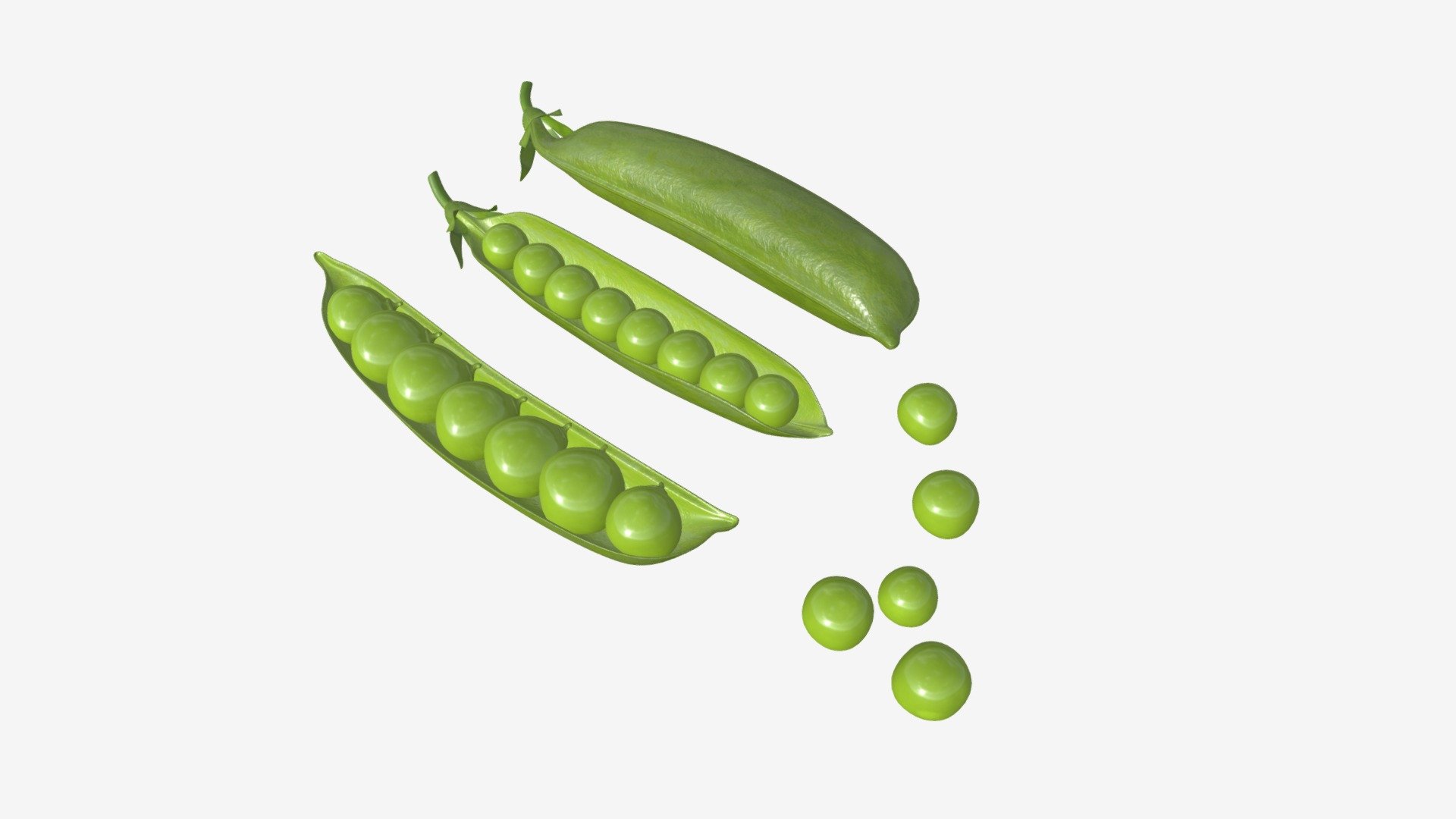 peas 3d model