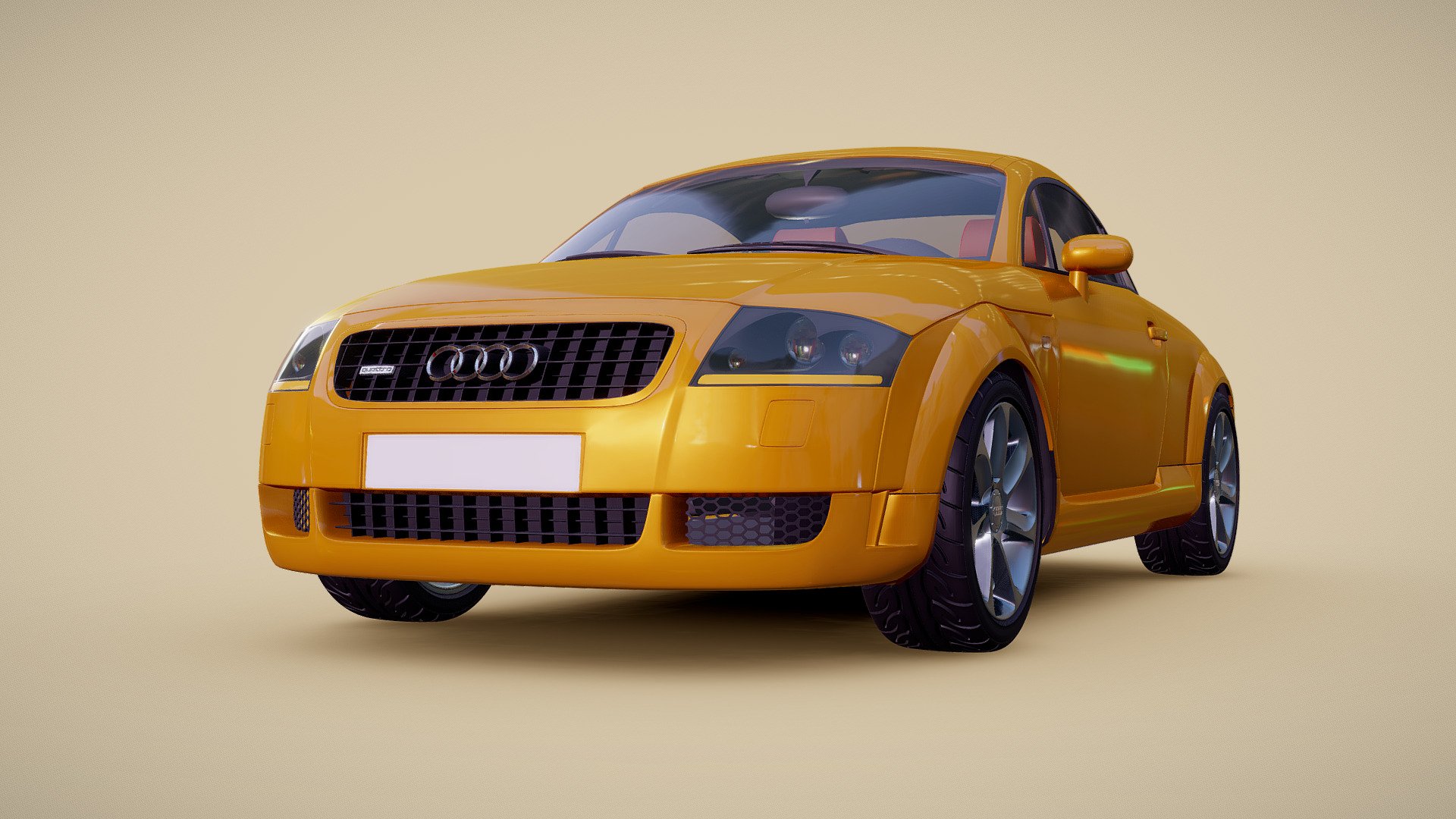 Audi TT Mk1 3d model