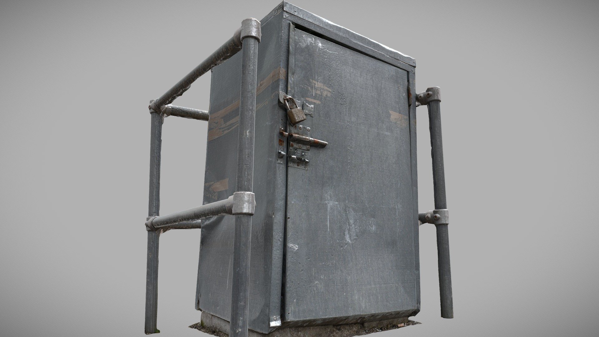 Electric box scan No. 10 3d model