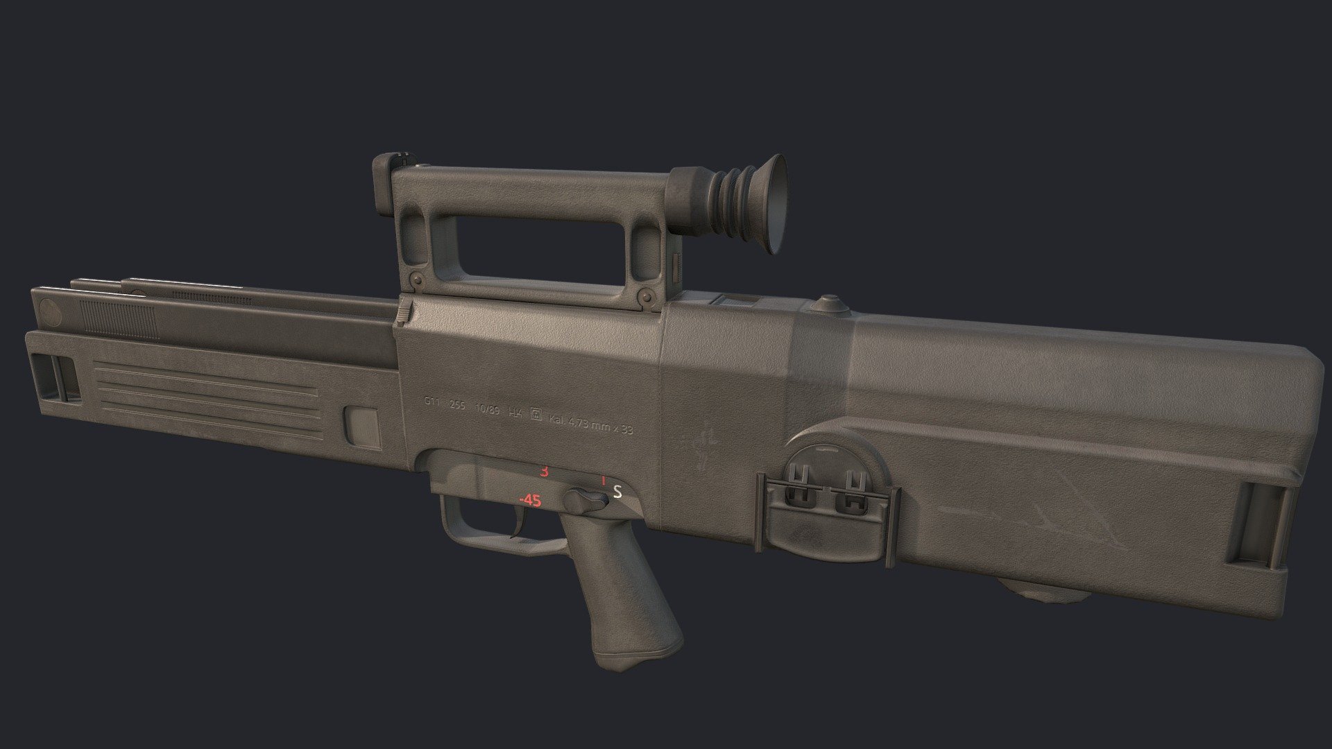 Hk G11 K2 3d model