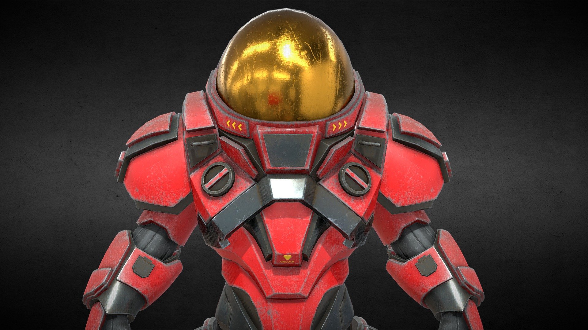 Battle_Suit 3d model