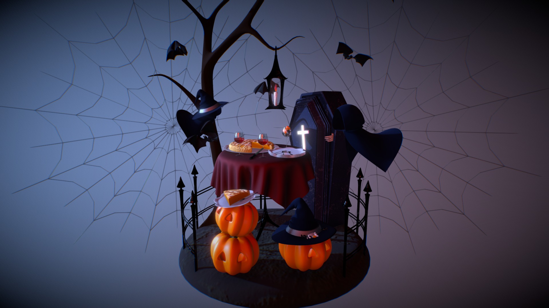 halloween 3d model