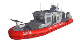 Coast Guard Defender Class Boat