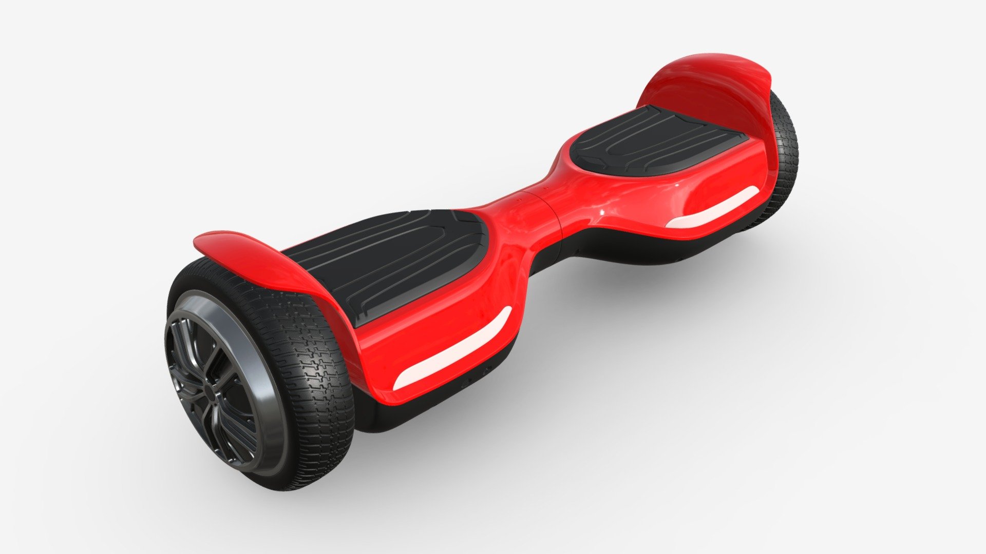 Balance scooter 01 3d model