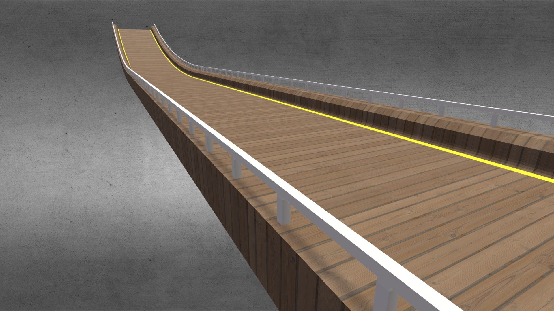 GT Stunt- Track04 3d model