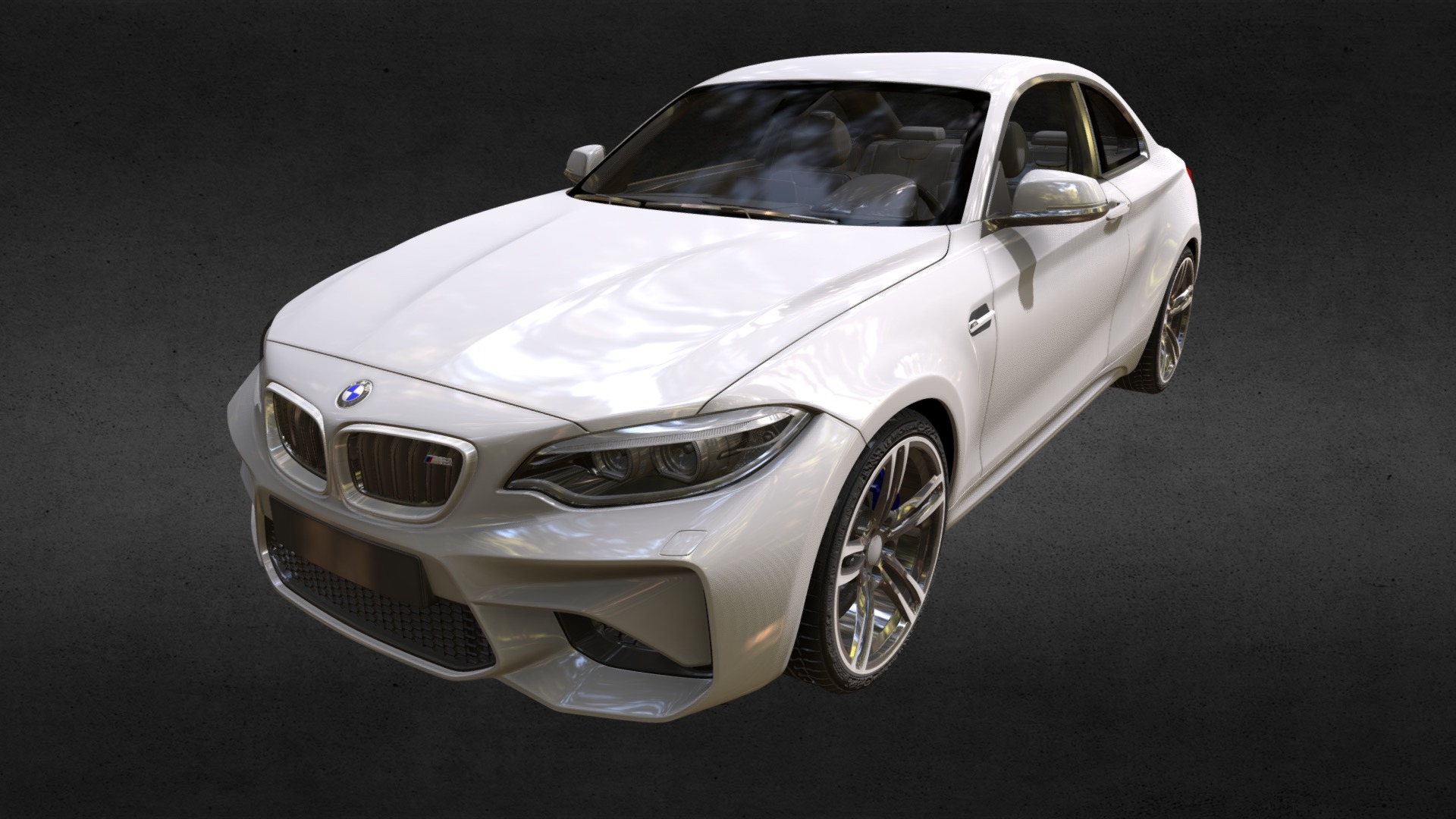 BMW M2 Coupe 2016 3d model