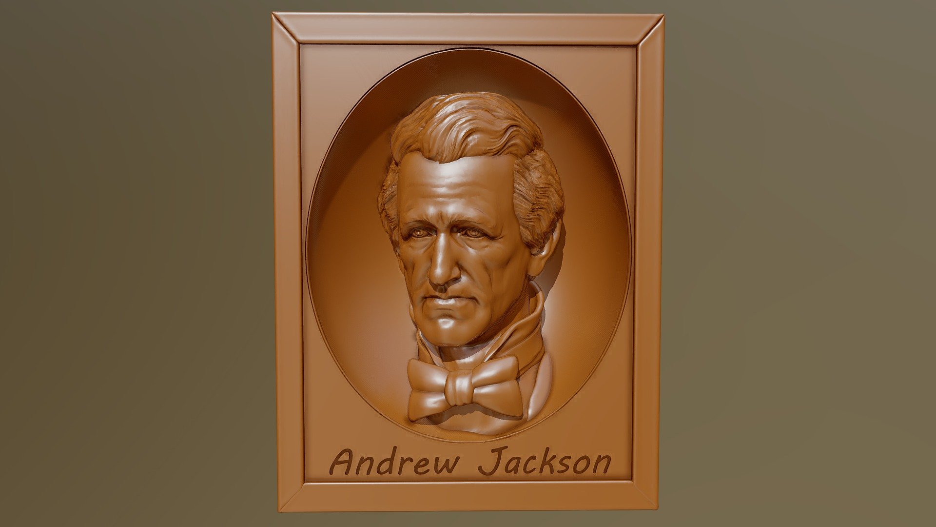 Andrew Jackson 3d model