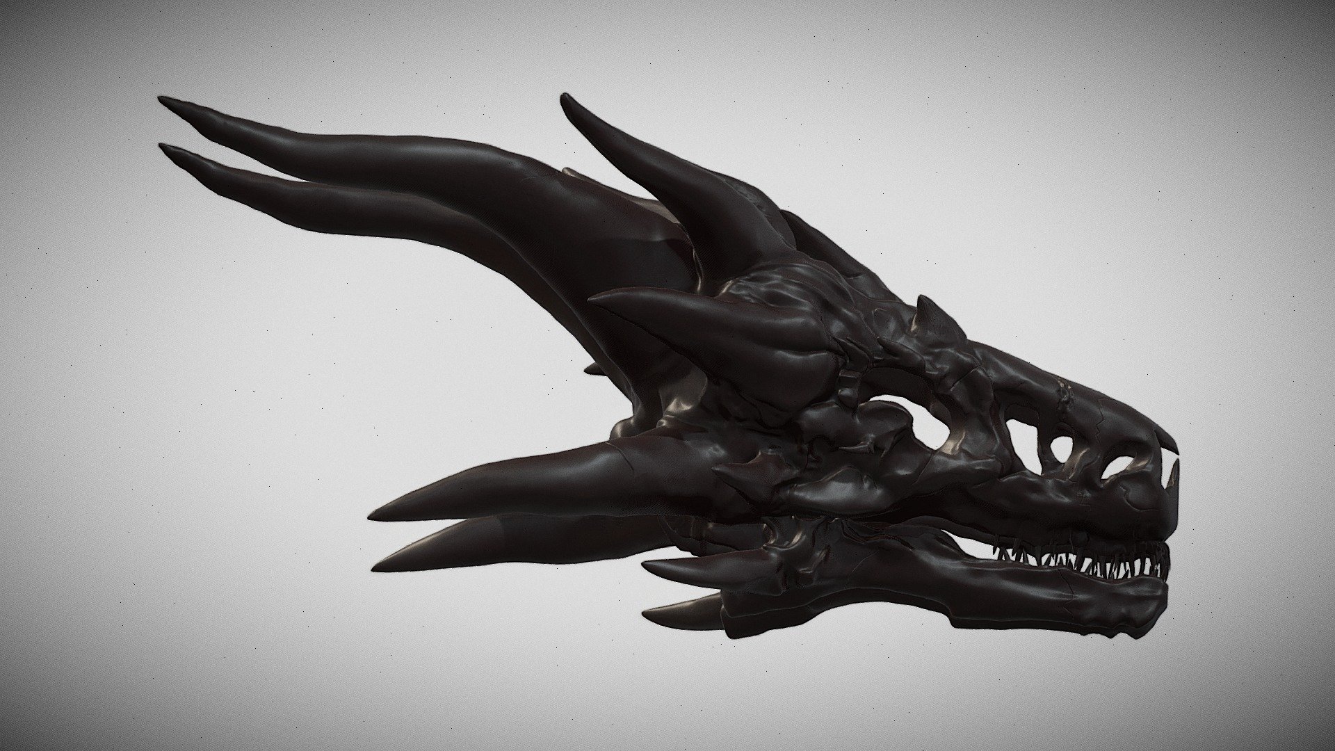 Balerion the Black Dread 3d model