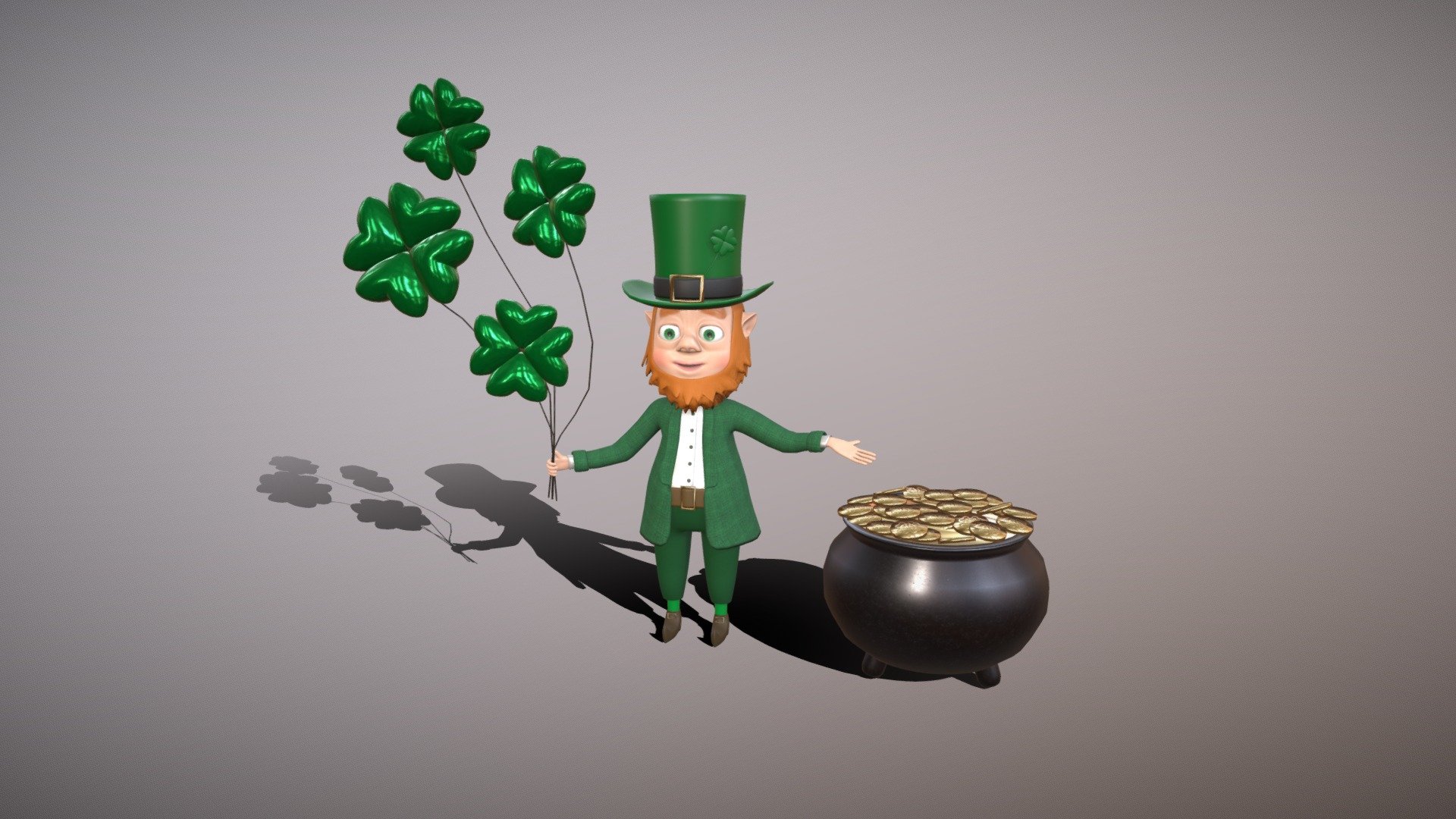 [Character] Leprechaun 3d model